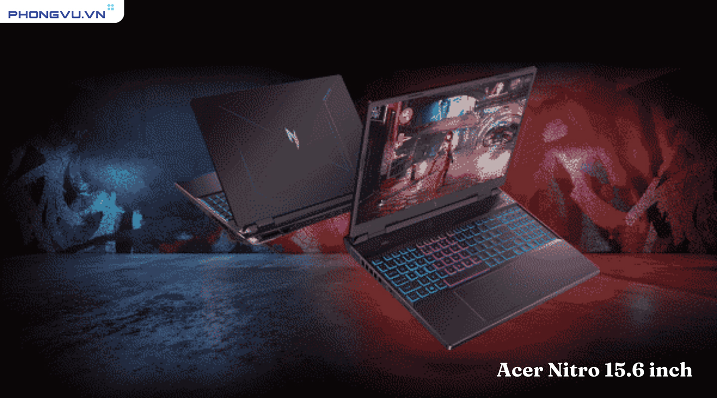 Laptop ACER Gaming Nitro 15.6 inch chiến game cực đã