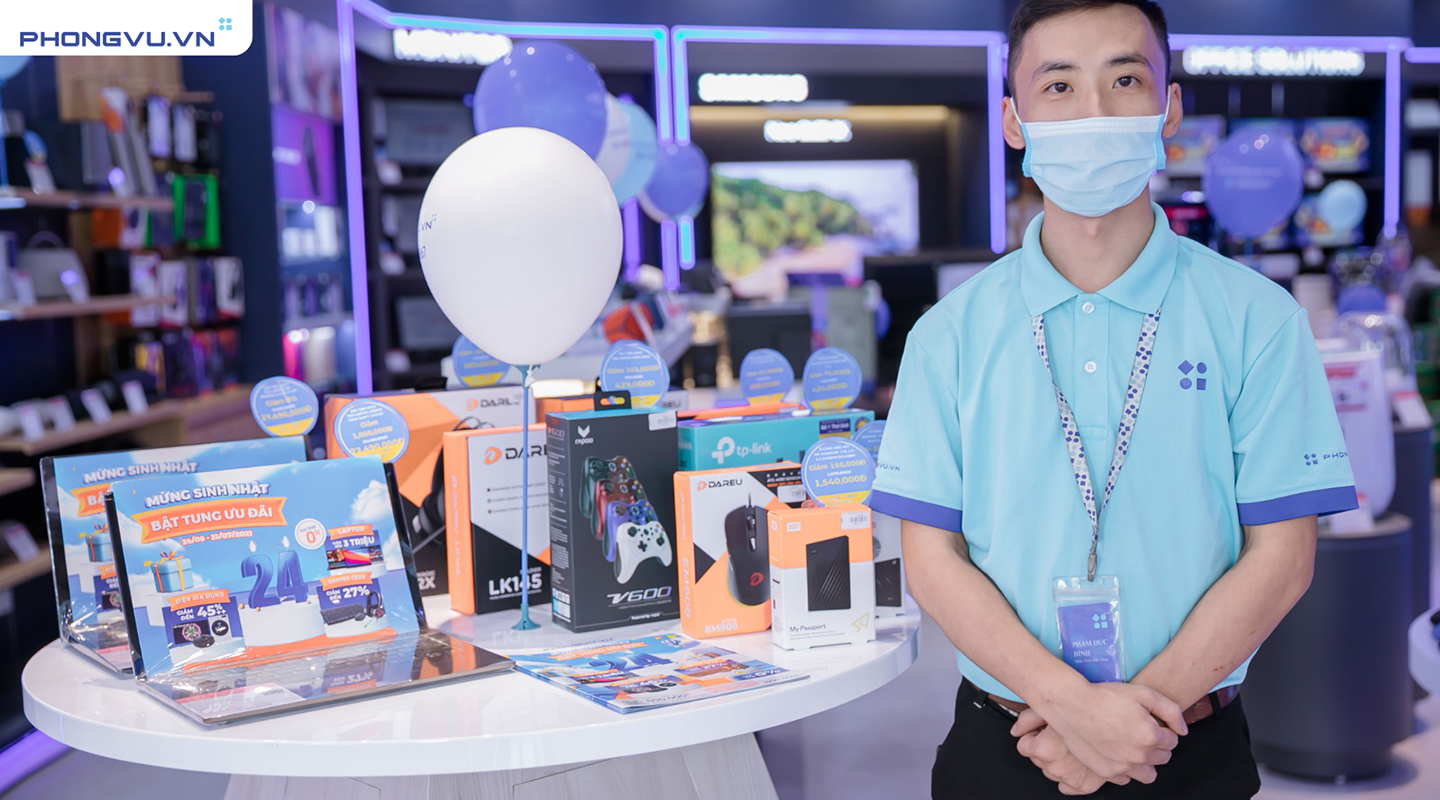 Chính sách mua Laptop Acer Core i9 tại Phong Vũ