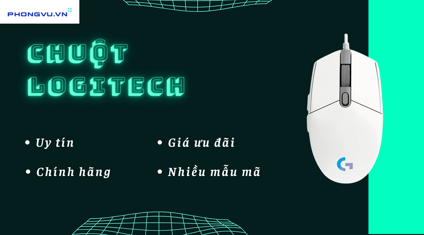 Chuột logitech chất lượng, giá rẻ, bao đổi trả - Phong Vũ