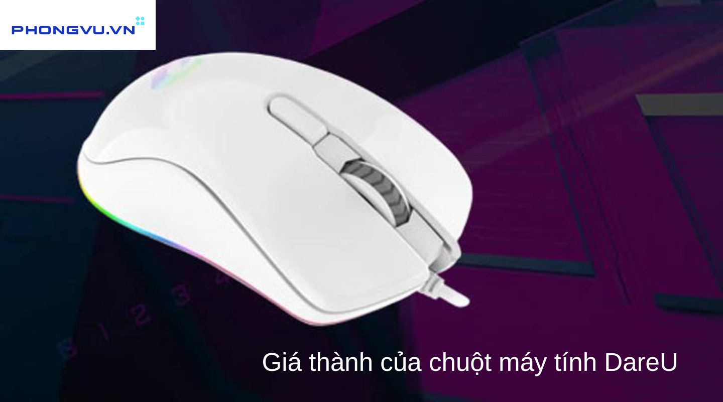 Giá thành chuột DareU rất phải chăng