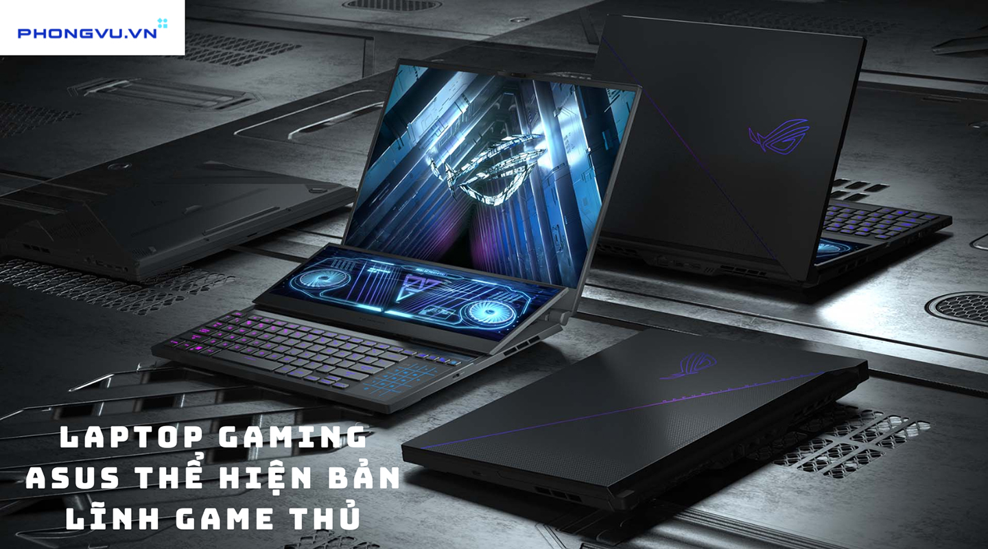 Laptop ASUS Gaming ROG Strix thể hiện bản lĩnh game thủ