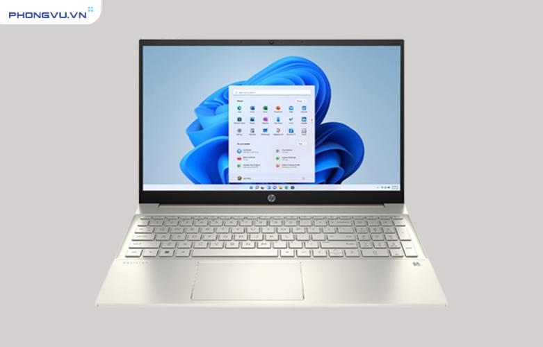 Màn hình chống chói có khả năng hiển thị hình ảnh sắc nét của HP Pavilion 15-eg