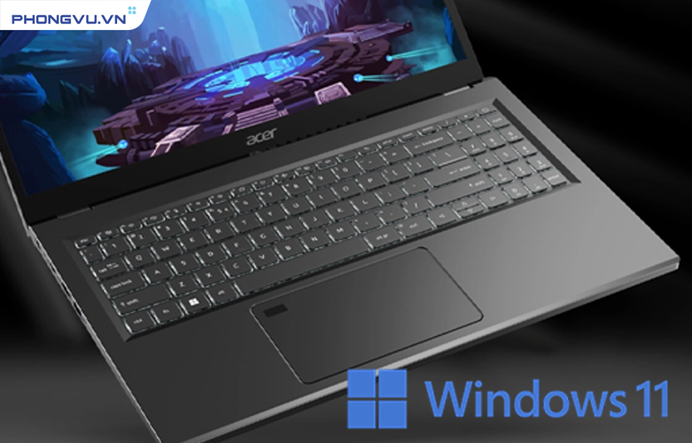Laptop ACER Aspire 5 A515-58GM-59LJ | Bàn phím LED Full size, hệ điều hành windows 11 mới