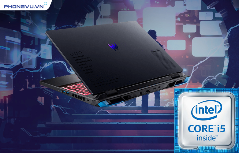 CPU Intel Core thế hệ thứ 13 vượt trội cùng chip đồ họa RTX 4060 8GB GDDR6 