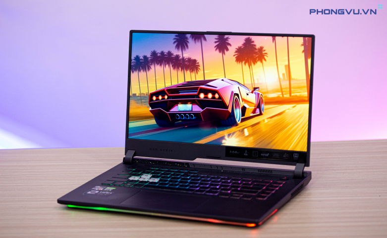 Laptop Asus ROG Strix G513 nâng tầm trải nghiệm gaming