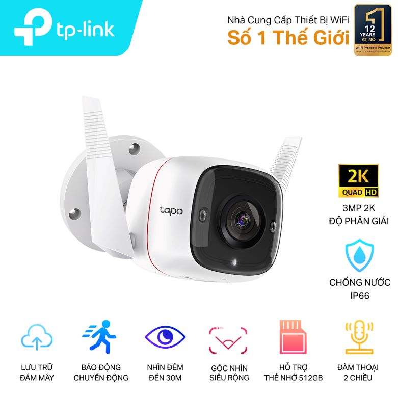 Camera IP 360 Độ TP-Link Tapo C220 