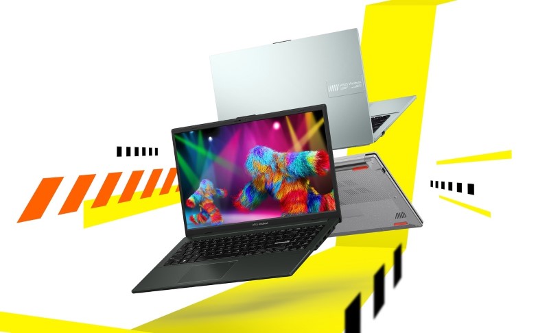 ASUS Vivobook Go 15 E1504FA-NJ454W - Thiết kế thời trang và chắc chắn