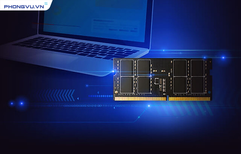 2 x 8GB DDR4 3200MHz, Ổ cứng 512Gb SSD M.2 NVMe