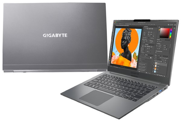 Dòng laptop Gigabyte U4 dành riêng cho dân văn phòng sở hữu thiết kế nhỏ gọn thanh lịch