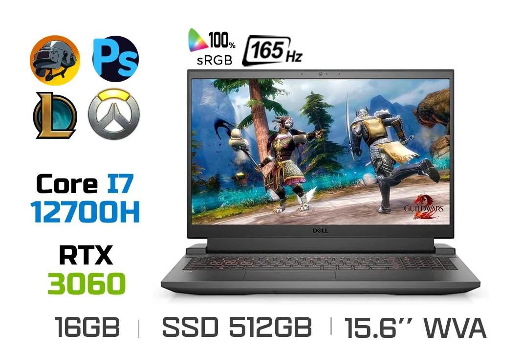 Laptop Dell Gaming G15 5520 i7-12700H RTX 3060
