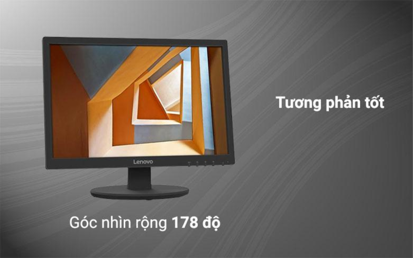 Màn hình LCD Lenovo D20-20 19,5 inch với độ phân giải 1440 x 900
