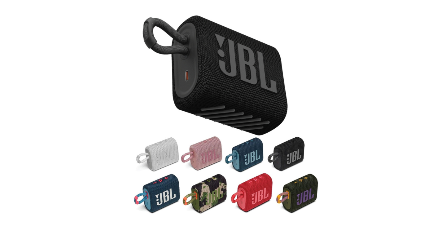 Loa Bluetooth JBL GO 3 thiết kế cầm tay nhỏ gọn, dễ dàng mang đi
