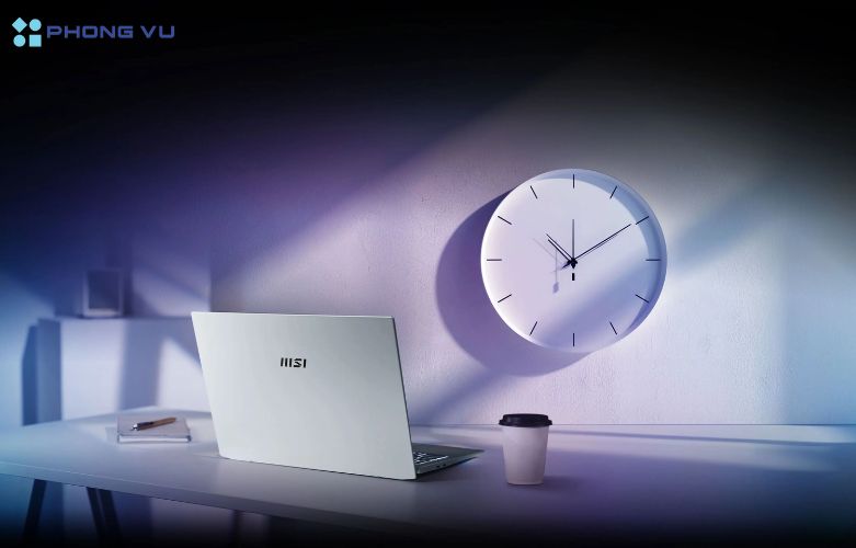 MSI Prestige A16 AI+ A3HMG-045VN được trang bị viên pin 4 cell dung lượng 82 Whr