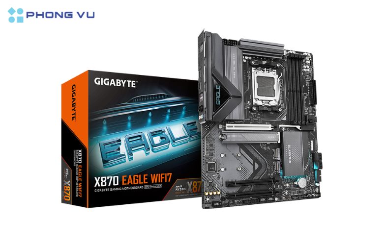 Với Mainboard Gigabyte X870 EAGLE WIFI7, bạn sẽ không phải lo lắng về việc cài đặt phức tạp hay thiếu linh hoạt trong quá trình build máy