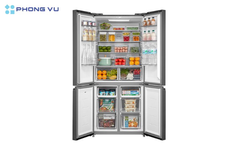The Moisture Zone cũng rất tiện lợi cho những ai có thói quen mua thực phẩm dự trữ trong thời gian dài, giúp giảm thiểu lãng phí thực phẩm