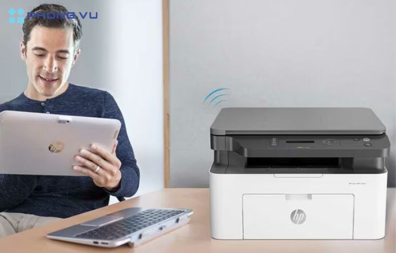 Máy in HP Laser MFP 136w (4ZB86A) đáp ứng tốt nhu cầu in ấn hiện đại, giúp tối ưu hóa quy trình làm việc và mang lại trải nghiệm sử dụng thuận tiện cho người dùng