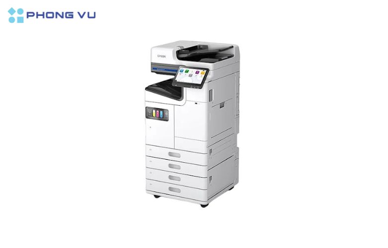 Máy in phun màu đa chức năng EPSON AM-C5000 (C11CJ42502) cho phép xử lý các bản in trong thời gian ngắn nhất mà vẫn giữ nguyên chất lượng của chúng