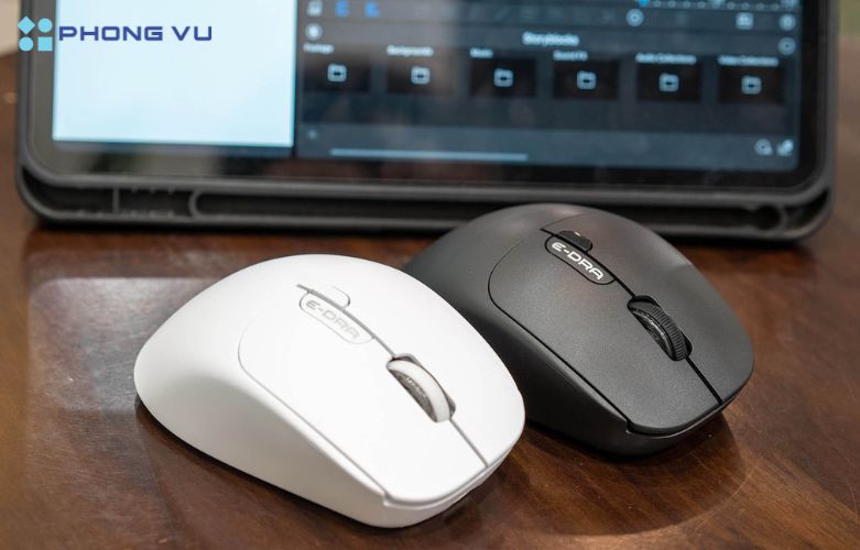 Thiết kế công thái học của E-DRA EM605W đặc biệt phù hợp cho những ai làm việc văn phòng, học tập hoặc chơi game trong nhiều giờ liền