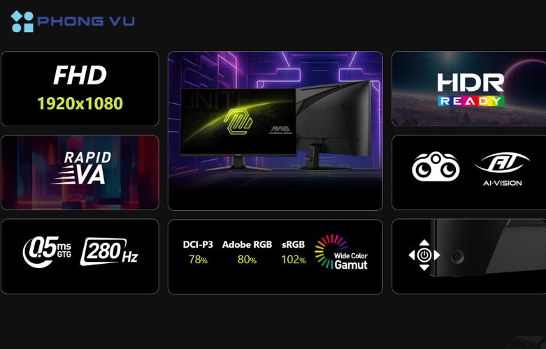Công nghệ HDR Ready trên màn hình này không chỉ nâng cao trải nghiệm giải trí mà còn mở ra nhiều cơ hội cho những người sáng tạo nội dung