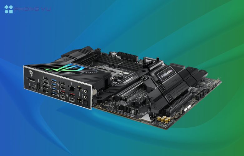 Mainboard này hỗ trợ 5 khe cắm M.2 và 4 cổng SATA 6Gb/s để đáp ứng nhu cầu lưu trữ đa dạng