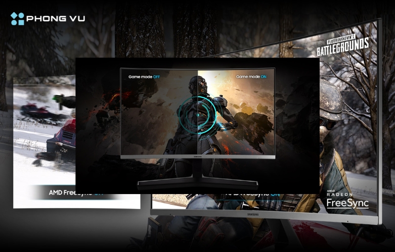 Công nghệ AMD FreeSync giúp loại bỏ hiện tượng giật, xé hình khi chơi game
