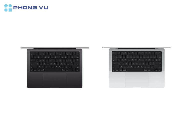 Bàn phím Apple MacBook Pro M4 14.2" (16GB/512GB SSD) cũng tích hợp Touch ID, tăng cường bảo mật và cho phép người dùng mở khóa thiết bị nhanh chóng và an toàn