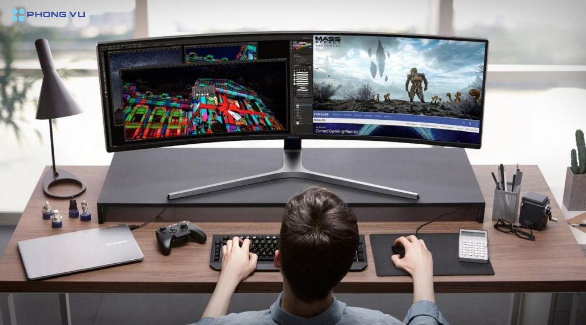 Màn hình Lenovo 24, 27, 32 inch Chính Hãng, Lãi Suất Cực Thấp - Phong Vũ