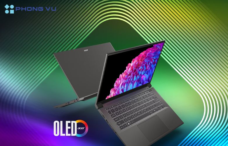 Laptop ACER Swift X 14 AI SFX14-72G-79UW  không chỉ đáp ứng tốt các công việc văn phòng mà còn là một công cụ mạnh mẽ cho các chuyên gia sáng tạo, lập trình viên, và game thủ