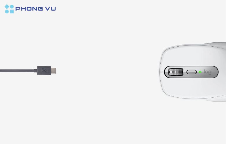 MX Anywhere 3S mang đến sự linh hoạt vượt trội với khả năng kết nối đa thiết bị thông qua Bluetooth tiết kiệm năng lượng