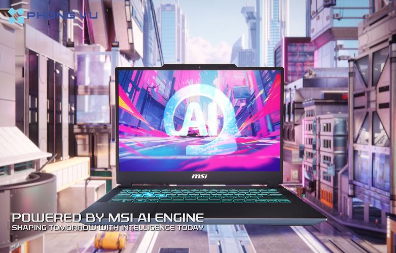 Laptop MSI Cyborg 14 A13UDX-099VN hỗ trợ tuyệt vời cho những người làm việc sáng tạo, chơi game, văn phòng hay những sinh viên công nghệ