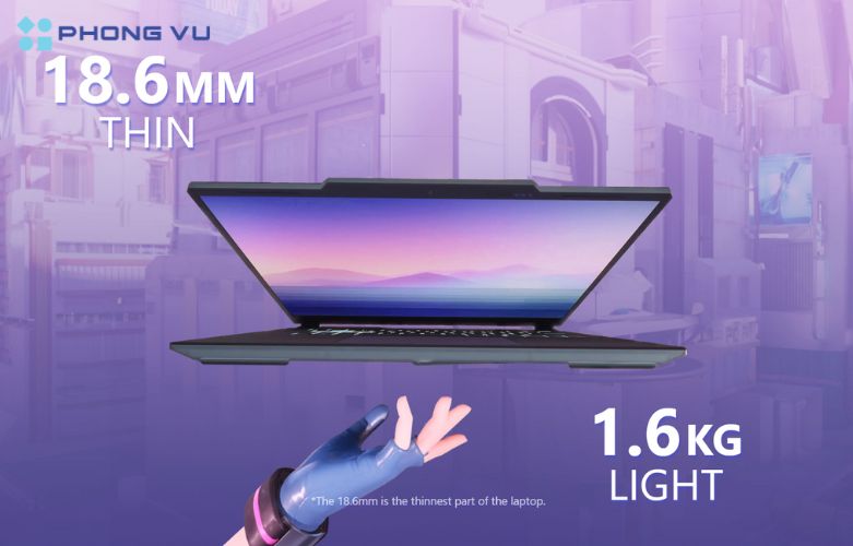 Thiết kế của Laptop MSI Cyborg 14 A13UDX-099VNi tạo nên một chiếc laptop không chỉ đẹp mắt mà còn rất thực dụng, phù hợp với nhu cầu sử dụng đa dạng của người dùng hiện đại