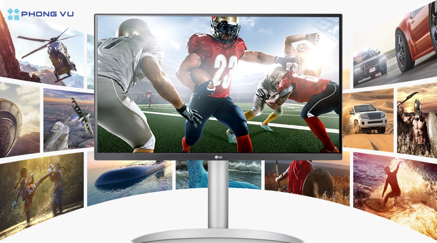 Mành hình đồ họa LG UltraFine, sự lựa chọn lý tưởng cho người làm sáng tạo