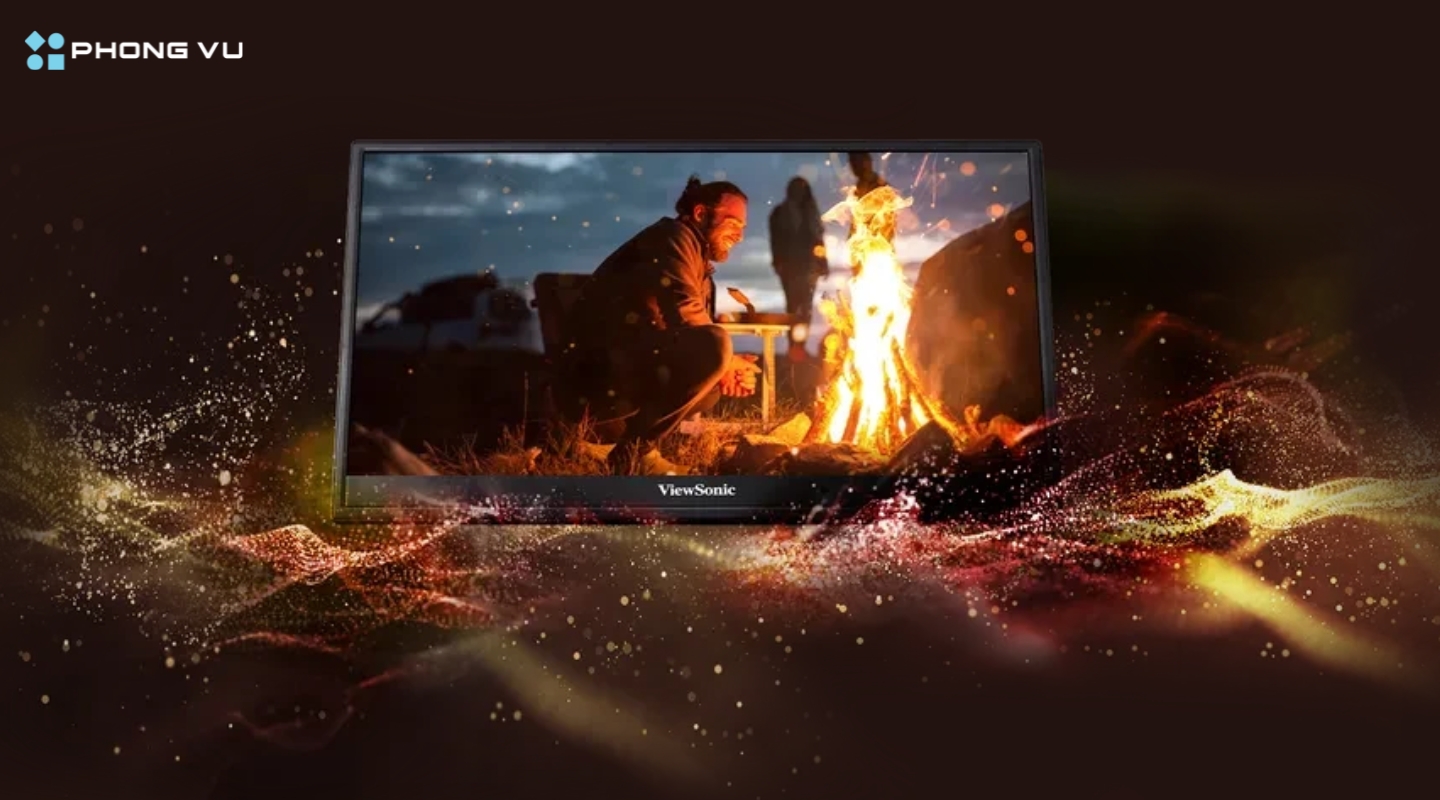Màn hình di động Viewsonic với khả năng hiển thị sắc nét và thiết kế tối ưu