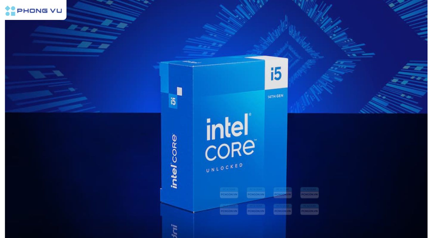 CPU  Intel Core i5 đa dạng trong các phiên bản, tích hợp nhiều công nghệ tiên tiến như Turbo Boost, Hyper-Threading, và GPU tích hợp Intel Iris Xe