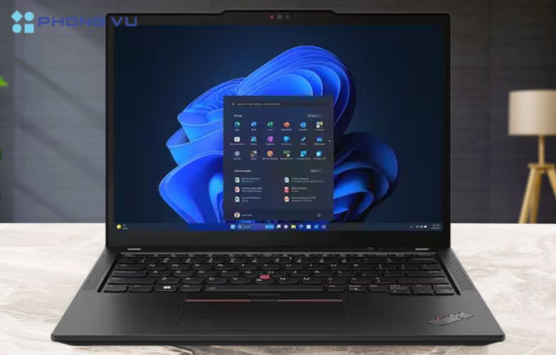 Màn hình của Laptop Lenovo ThinkPad X13 Gen 5 - 21 LU004WVN không chỉ đáp ứng tốt nhu cầu công việc mà còn mang lại trải nghiệm giải trí tuyệt vời cho người dùng