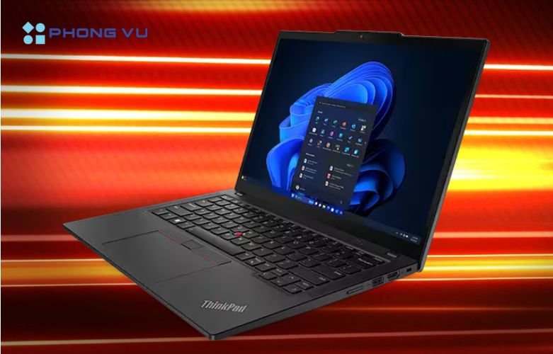 Việc đầu tư vào trong thiết kế biến laptop Lenovo ThinkPad X13 Gen 5 - 21LU004SVN trở thành trợ thủ đắc lực bền bỉ với người dùng hiện đại