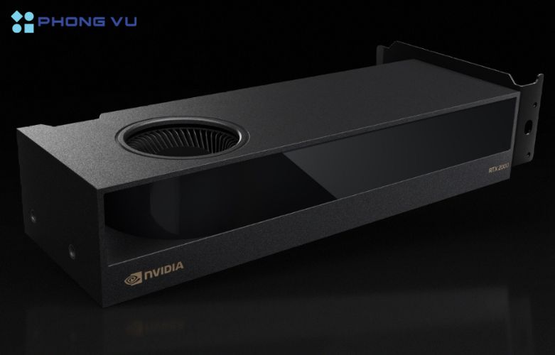 Mặc dù sở hữu hiệu năng mạnh mẽ, RTX™ 2000 Ada lại có thiết kế nhỏ gọn, giúp tiết kiệm không gian trong thùng máy