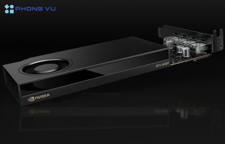Thiết kế Card màn hình NVIDIA A1000 8GB GDDR6 mang lại độ bền theo thời gian