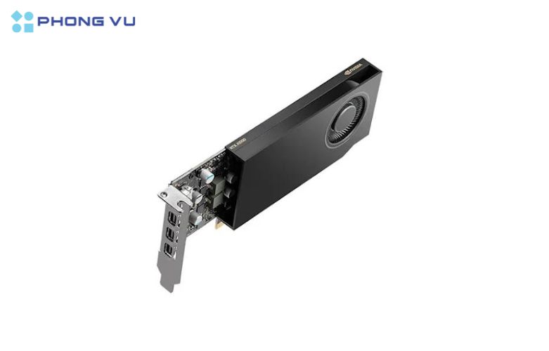 Card màn hình NVIDIA A1000 8GB GDDR6 cung cấp băng thông bộ nhớ lớn, giúp xử lý mượt mà các tác vụ đòi hỏi nhiều tài nguyên đồ họa như render video 4K, thiết kế 3D phức tạp và các trò chơi có đồ họa nặng