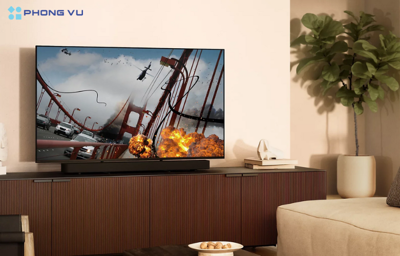 Google Tivi Mini LED Sony 4K 75 inch K-75XR70 tần số quét 120Hz