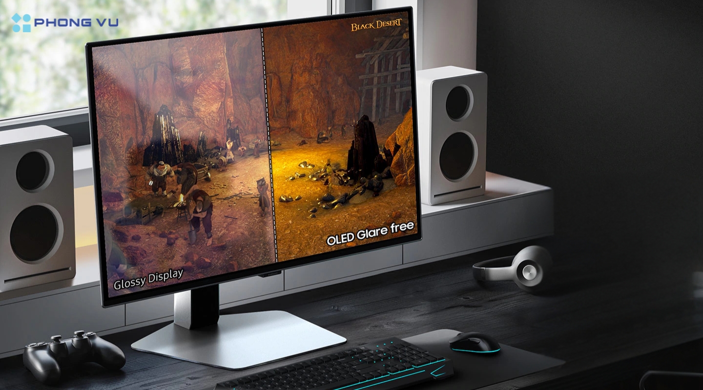 Màn hình chơi game Samsung với công nghệ OLED tiến tiến
