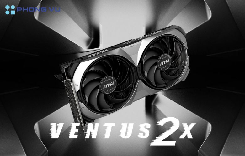 Card màn hình MSI GeForce RTX 4070 VENTUS 2X E 12G OC mạnh mẽ với mức giá tầm trung, phù hợp với nhiều nhu cầu chơi game, làm đồ họa hay lập trình chuyên nghiệp