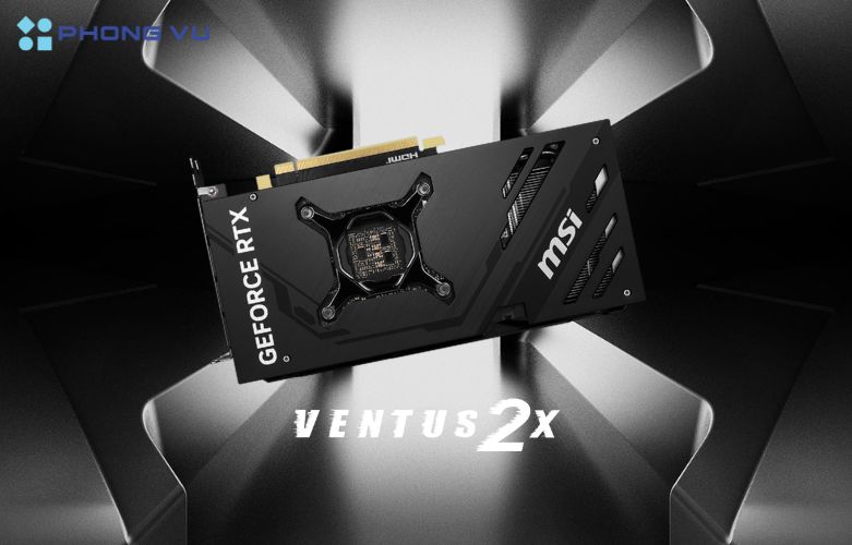 Card màn hình MSI GeForce RTX 4070 VENTUS 2X E 12G OC đáp ứng phần lớn các nhu cầu công việc của người dùng như AI, lập trình, đồ họa, sáng tạo nội dung và chơi game giải trí