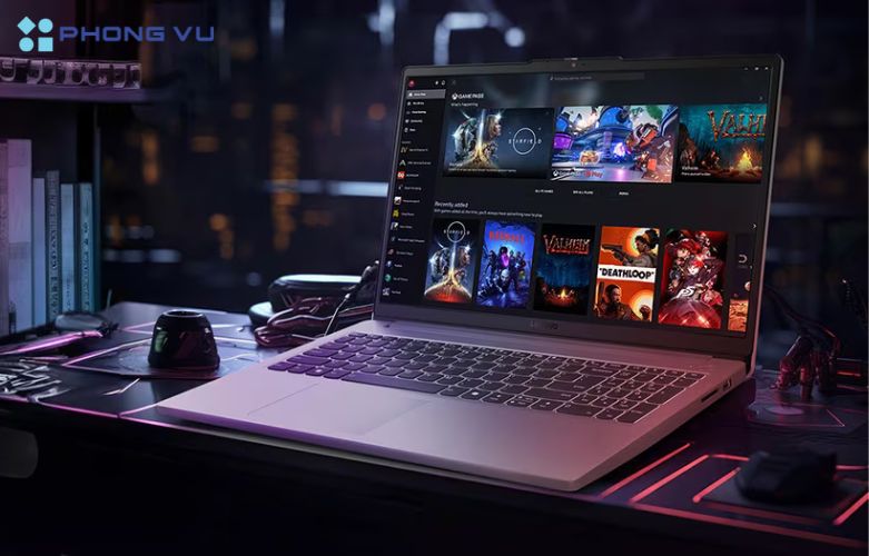 Máy tính xách tay Lenovo LOQ Essential 15X9 không chỉ mang đến tính di động mà còn đáp ứng tiêu chuẩn thẩm mỹ