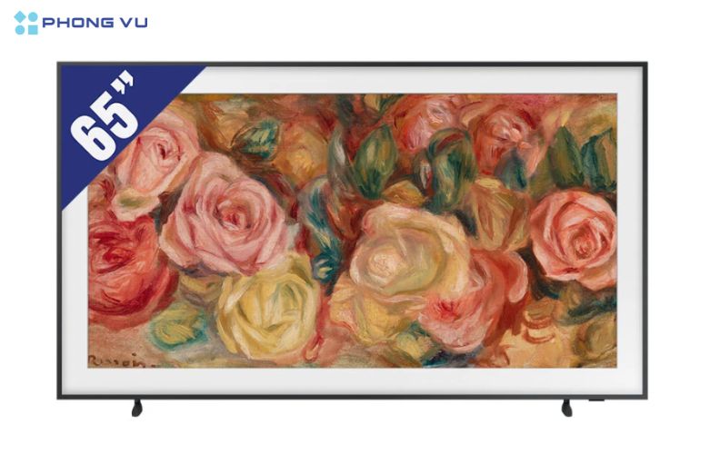 Công nghệ màn hình QLED kết hợp Quantum Dot: Trải nghiệm hình ảnh sắc nét và rực rỡ trên Smart Tivi Samsung 65LS03DA 4K