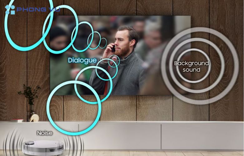 Smart Tivi QLED Samsung 4K 55 Inch QA55Q80DA sở hữu loa công suất lên đến 40W đảm bảo việc giải trí của người dùng được trọn vẹn