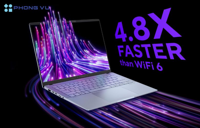 Với cổng kết nối đa dạng và khả năng kết nối không dây mạnh mẽ, ASUS Vivobook S14 OLED hoàn toàn đáp ứng mọi nhu cầu làm việc và giải trí của người dùng.