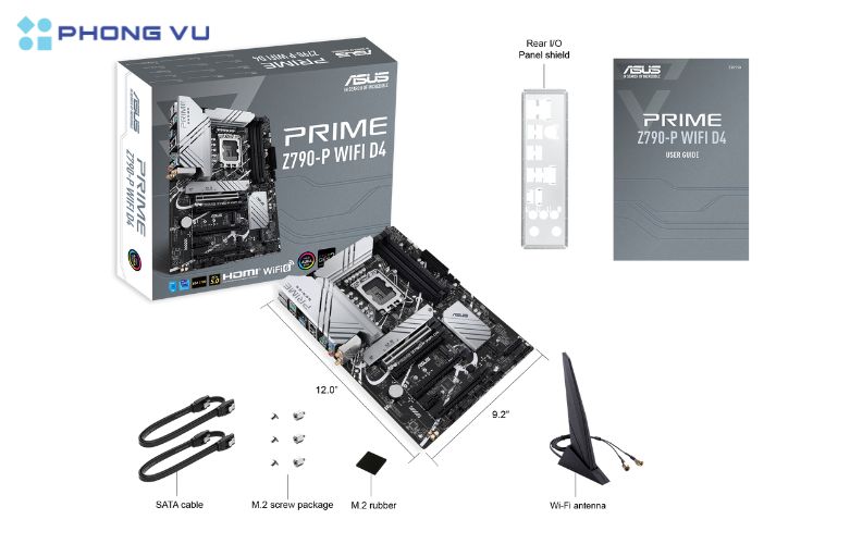 Mainboard ASUS PRIME Z790-P WIFI D4-CSM mạnh mẽ