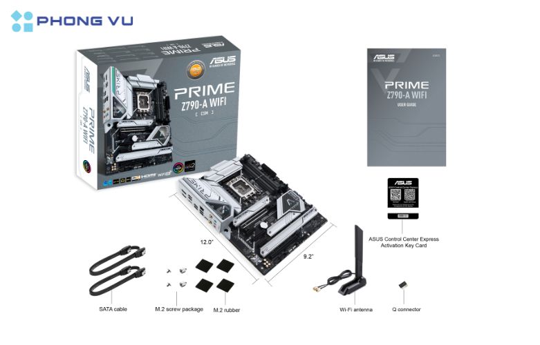 Mainboard Asus PRIME Z790-A WIFI-CSM DDR5 được các kỹ sư chuyên nghiệp thiết kế để phát huy hết tiềm năng của bộ vi xử lý Intel® Core™