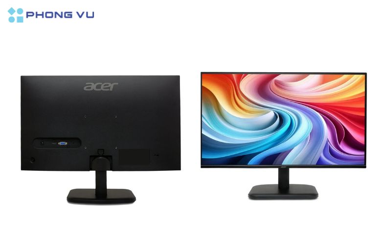 Với thiết kế màn hình phẳng và khả năng chống chói, ACER EK241Y G là sự lựa chọn lý tưởng cho các tác vụ văn phòng, giải trí đa phương tiện hoặc học tập